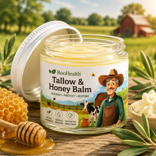 ROH™ Grass-Fed Tallow & Honey Balm