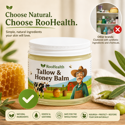 ROH™ Grass-Fed Tallow & Honey Balm